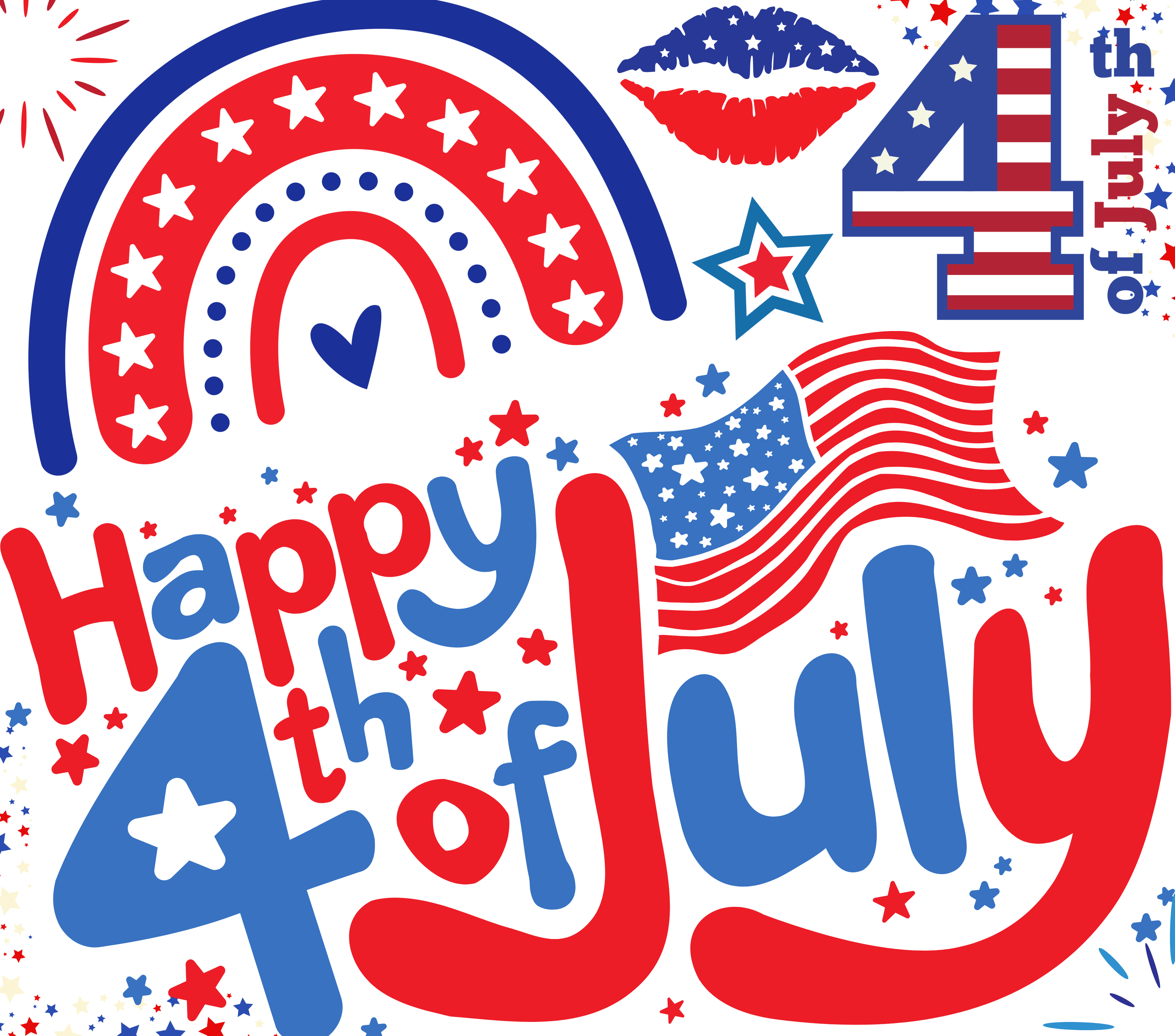 4th of July Tumbler