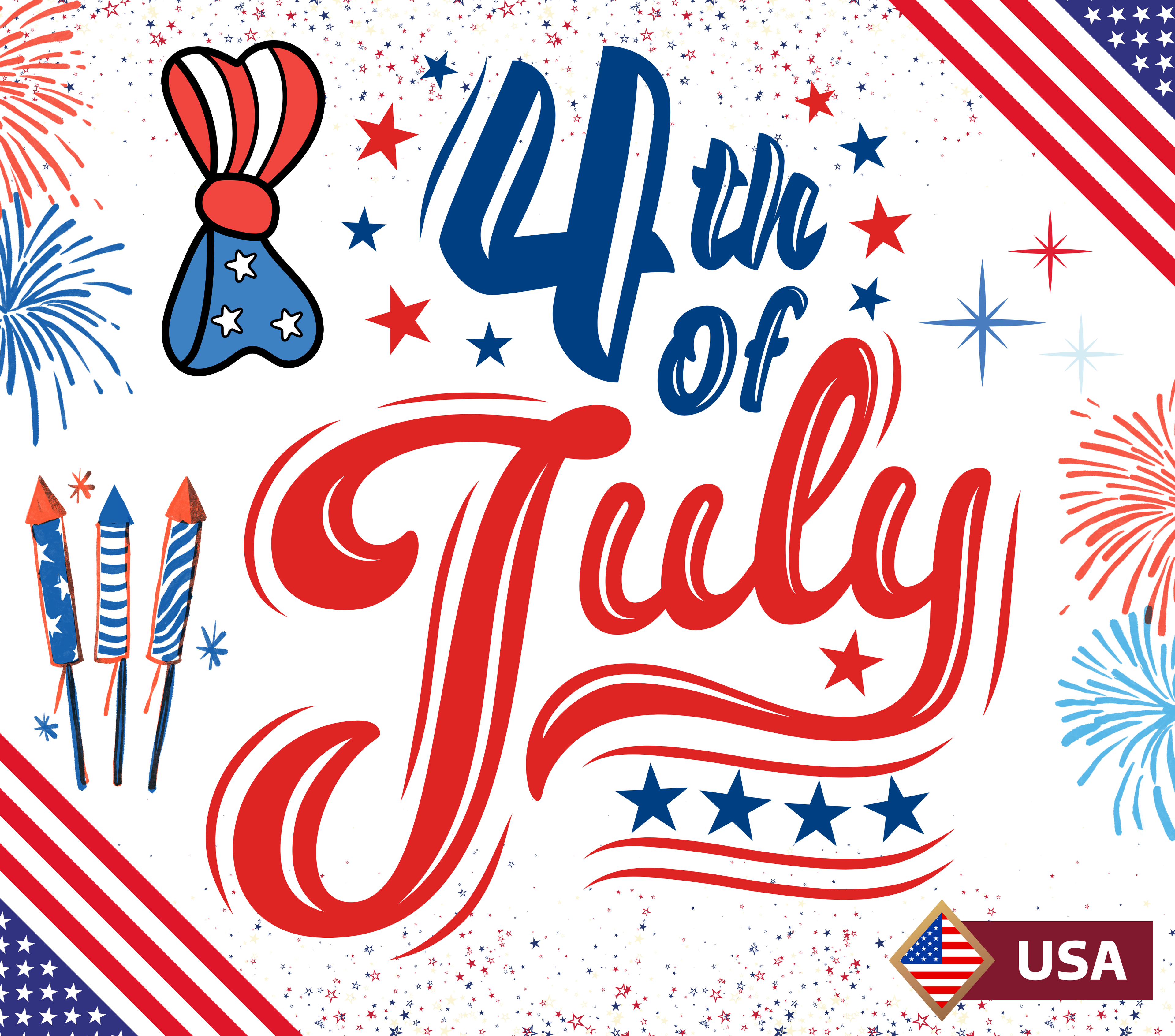 4th of July Tumbler