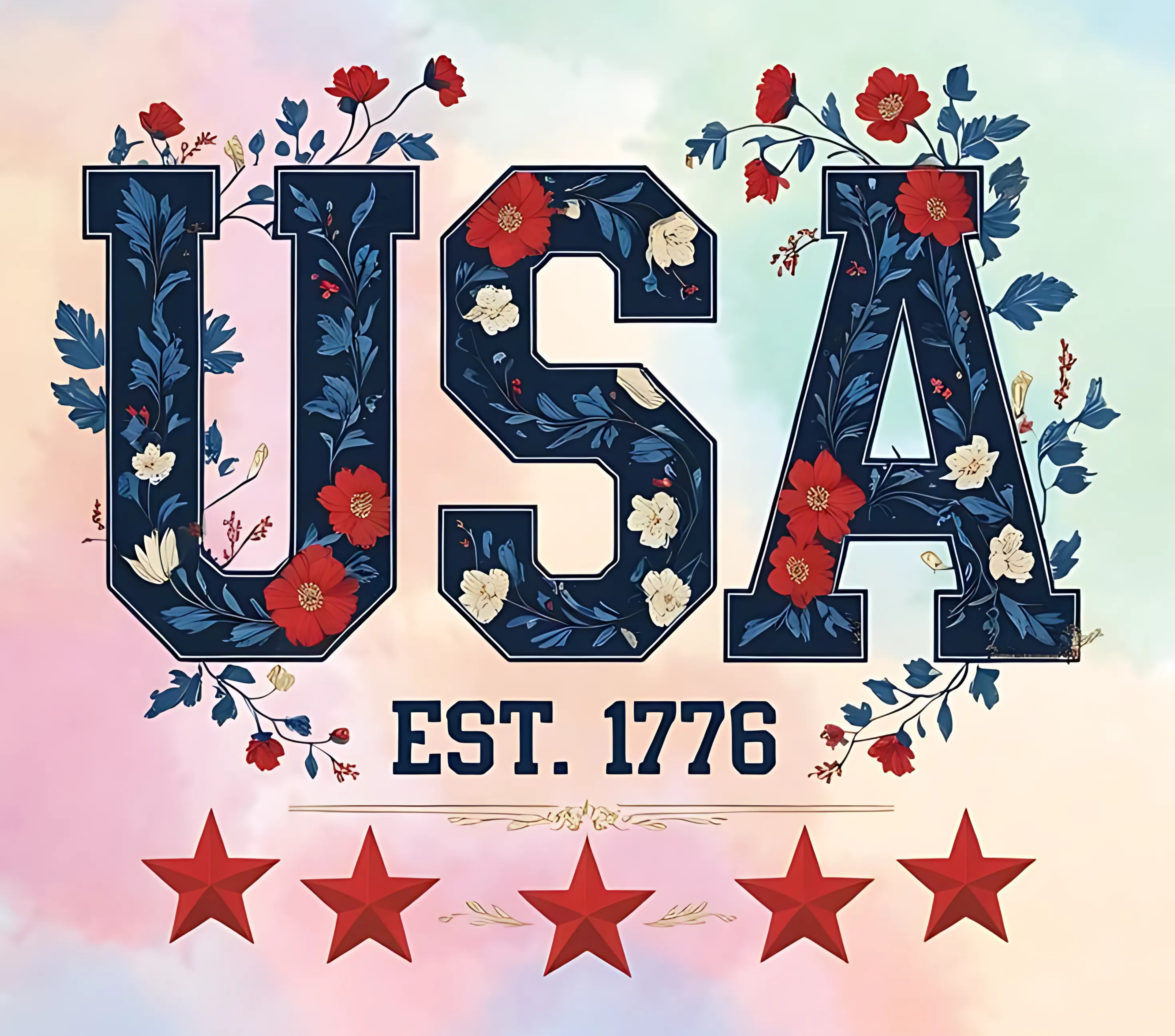 4th of July Tumbler